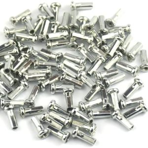 Pezones de radios para bicicleta, pezones de radios de acero, tapa de radios de bicicleta de montaña para 14G, 40 unidades, 0.236 x 0.551 in Pezones de radios para bicicleta, pezones de radios de acero, tapa de radios de bicicleta de montaña para 14G, 40 unidades, 0.236 x 0.551 in