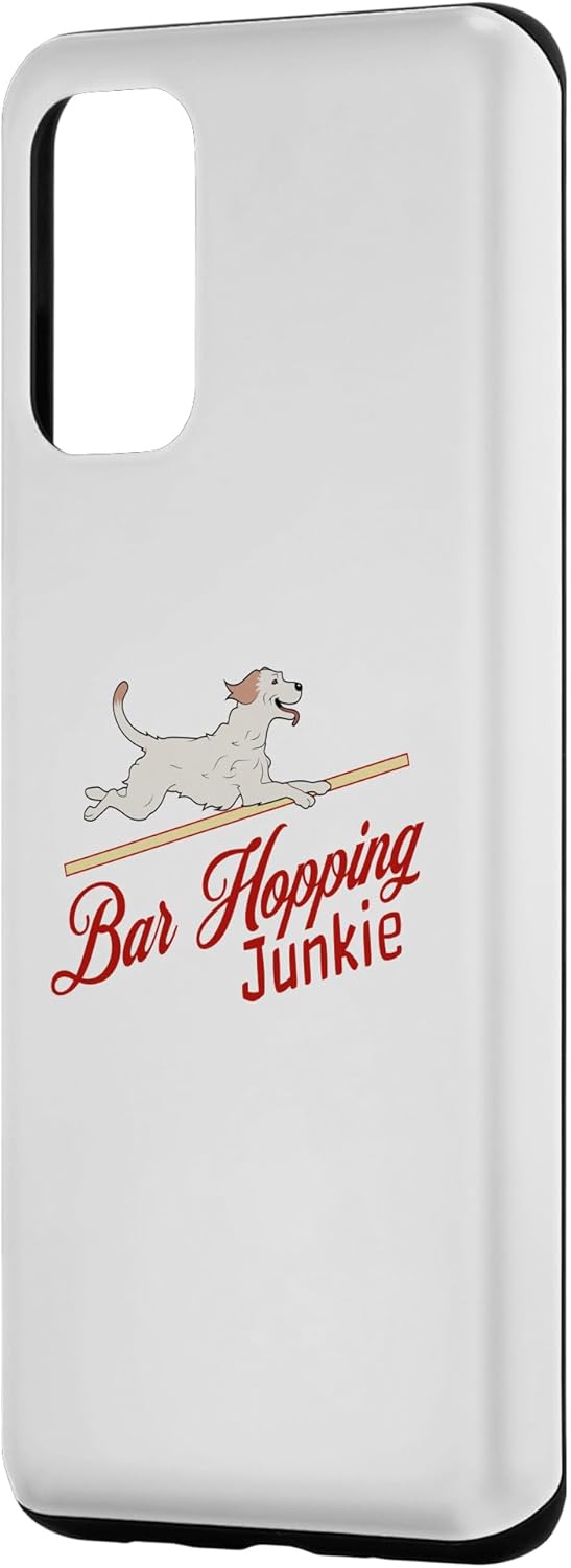 Galaxy S20+ Bar Hopping Junkie Agility Dog Sport Dog Owner Gift Case