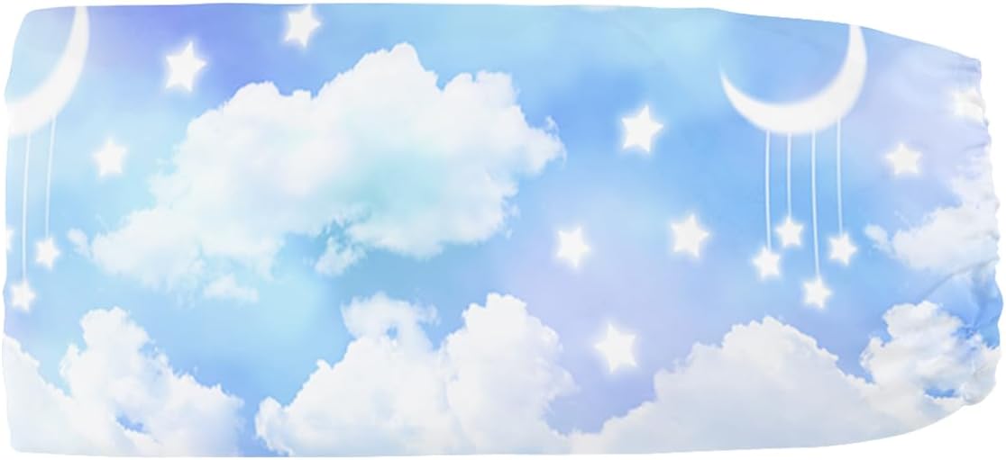 Axolotl Moon Stars – Juego de ropa de cama para cuna para niñas, juego de cama de 3 piezas para cuna de bebé, juego de cama suave con edredón,
