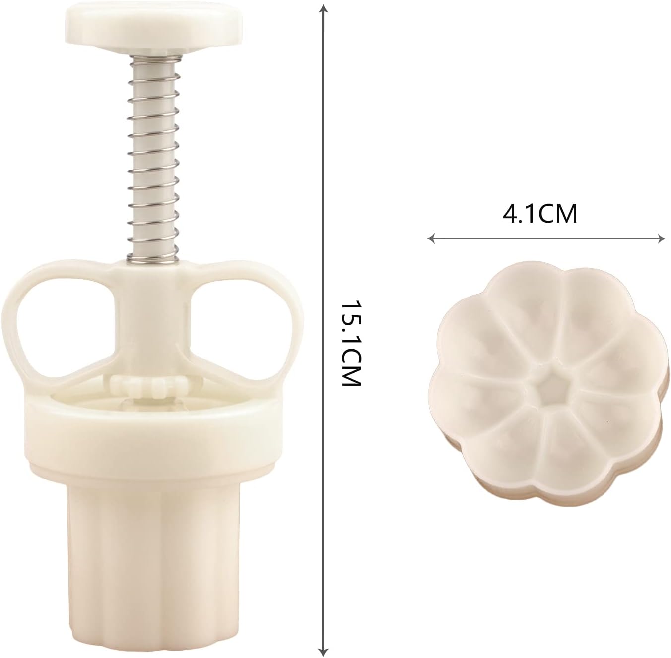 Moldes para pastel de luna de 0.71 oz con 1 sello, juego de moldes de pastel de luna para festival de mediados de otoño, juego de moldes para tartas