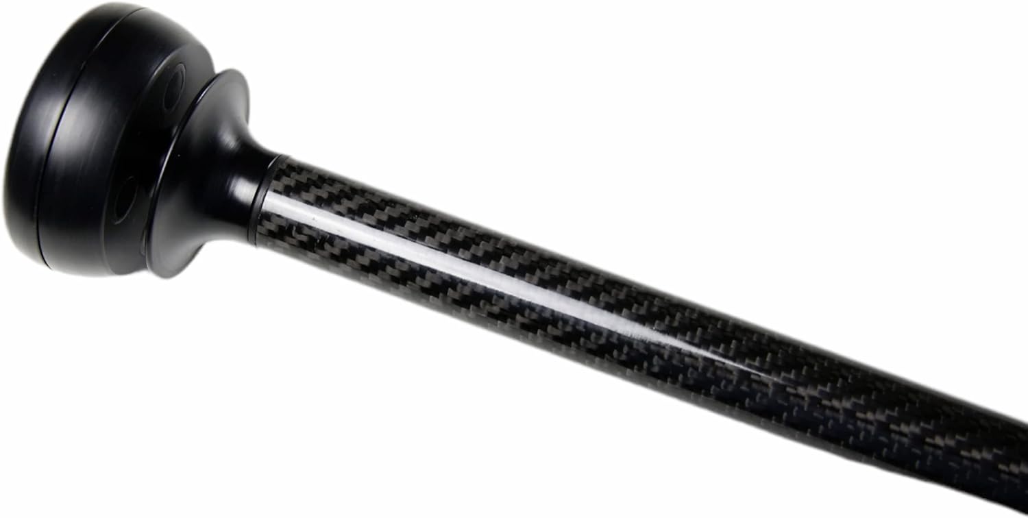 Poste de Fibra de Carbono para Sensor de Viento  13.0 in o 3.3 ft  Fibra de Carbono 3k 200, Aluminio. (Polo de Fibra de Carbono 13.0 in)
