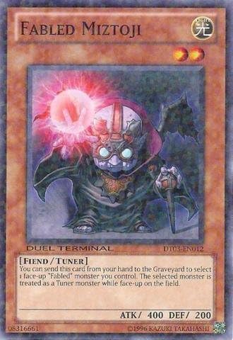 Yu-Gi-Oh! – Fabled Miztoji (DT03-EN012) – Terminal de Duelo 3-1 Edición – Común