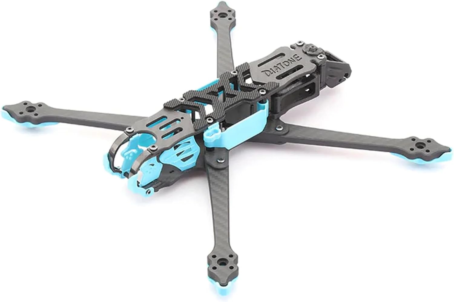 Diatone Roma F7 11.417 in FPV Racing Drone Frame Kit – 0.157 in 3K fibra de carbono, rápida y ágil, fácil personalización – Plataforma profesional
