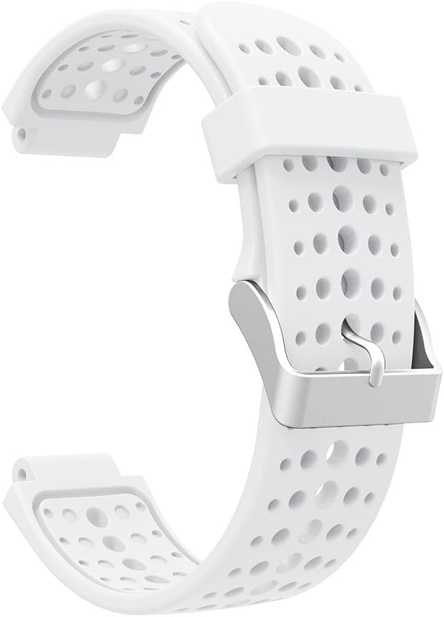 REYDA Correa de silicona compatible con Garmin Forerunner 220230235235 Lite620630735XT, pulsera de silicona suave y transpirable con hebilla de