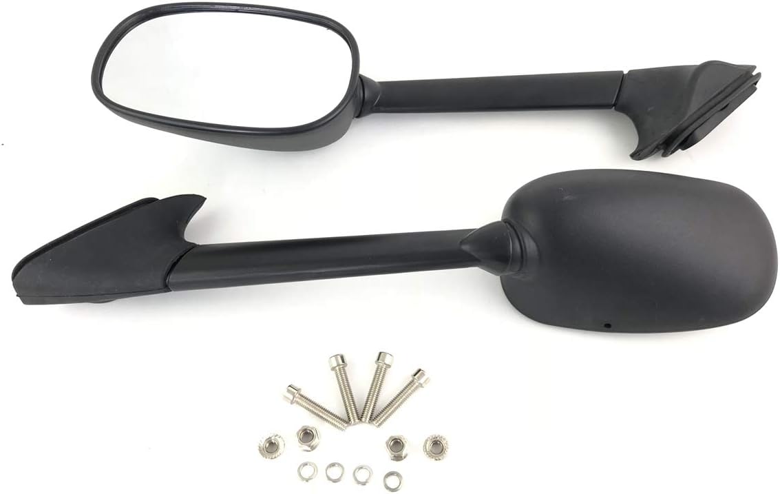 Espejo de motocicleta para Yamaha T-MAX 500 largo vástago retrovisor lateral Espejos para XP 500 T-MAX500 TMAX 500 2008 2009 2010 2011