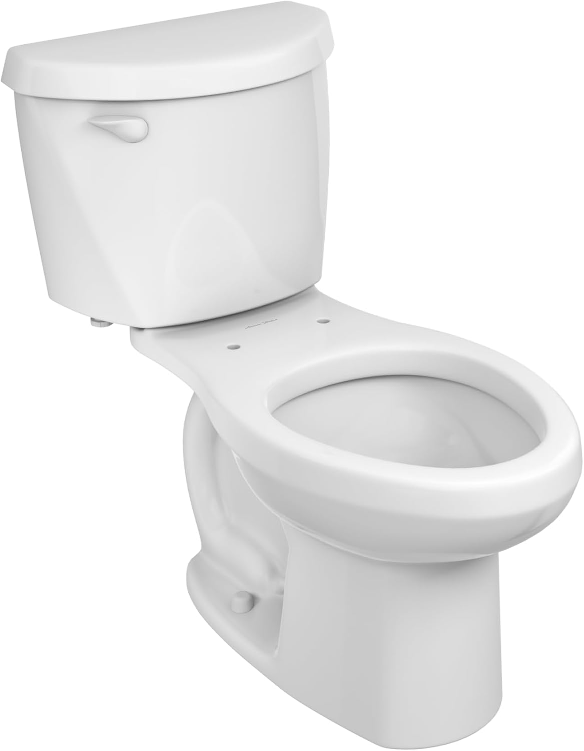 American Standard 250CA104.020 Colony Inodoro de dos piezas de 3 piezas, parte delantera alargada, altura estándar, blanco, 1.28 gpf