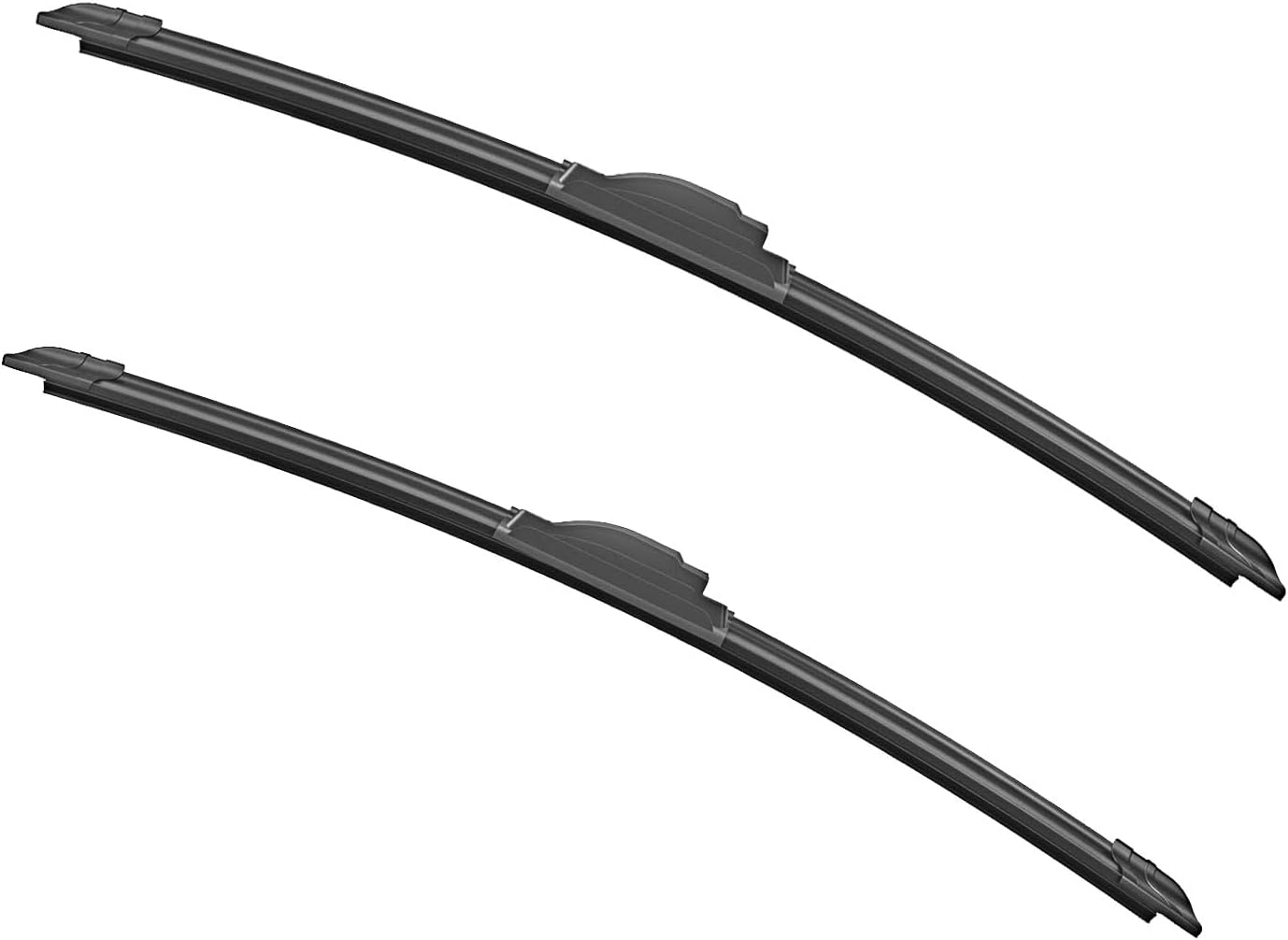 Limpiaparabrisas prémium de fabricante original de 22+ 18pulgadas, de alta calidad, duraderos, estables y silenciosos para todo clima, paquete de 2