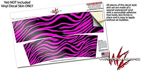 Vinilo Wrap para Yeti Rambler vaso30oz Pink Zebra (Vaso no incluido) por wraptorskinz