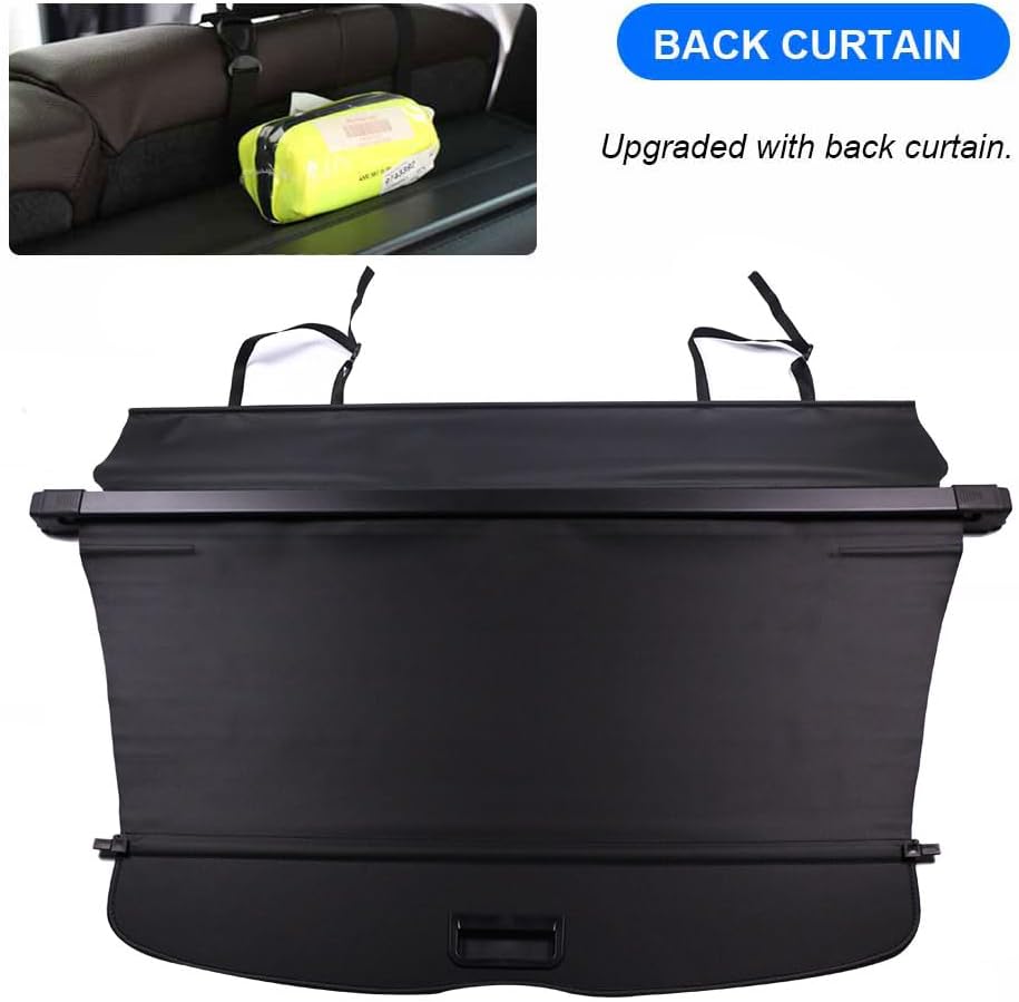 Cubierta de carga para Honda CR-V CRV Accesorios 2023 2024 con cortina trasera trasera negra para maletero Cubierta de seguridad de equipaje