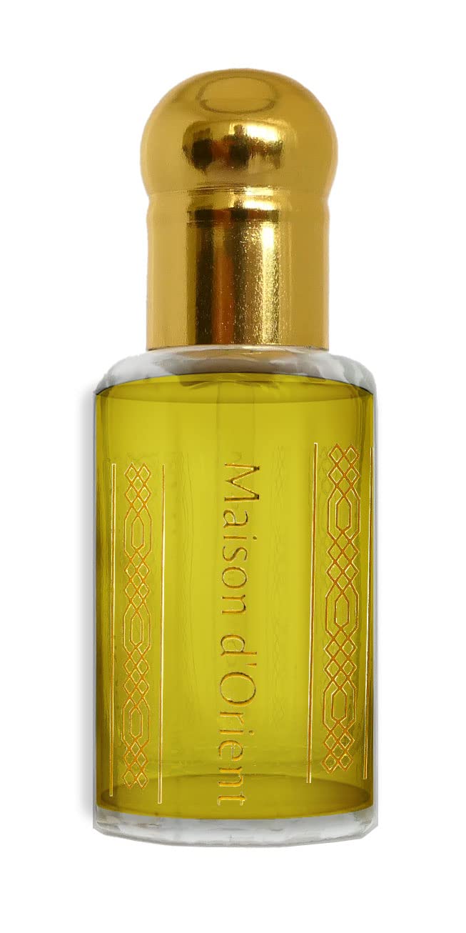Maison d’Orient Donna – Aceite de perfume de 0.4 fl oz para mujer en colonia tradicional estilo Attar. Gran regalo de fiesta y aceite corporal de