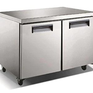 Adcraft USUCRF-48 U-Star – Refrigerador bajo encimera de 2 puertas, 12 pies cúbicos, acero inoxidable, 115 V Adcraft USUCRF-48 U-Star – Refrigerador bajo encimera de 2 puertas, 12 pies cúbicos, acero inoxidable, 115 V