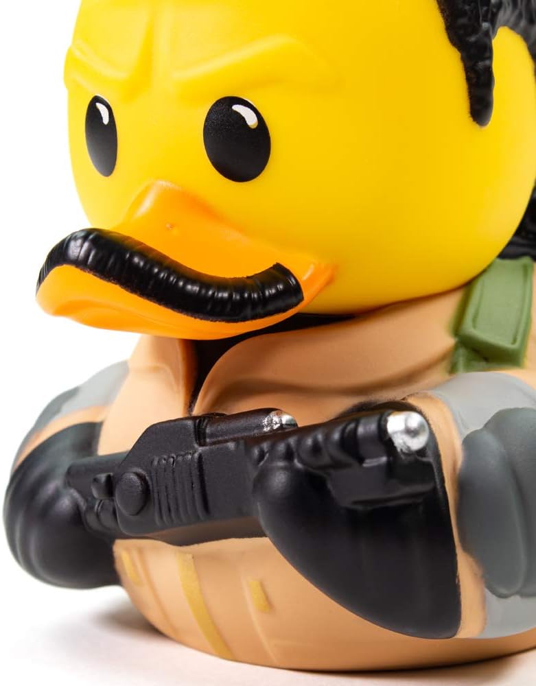 TUBBZ Figura coleccionable de pato de goma de vinilo de Winston Zeddemore – Producto oficial de los Cazafantasmas – TV y películas de ciencia ficción