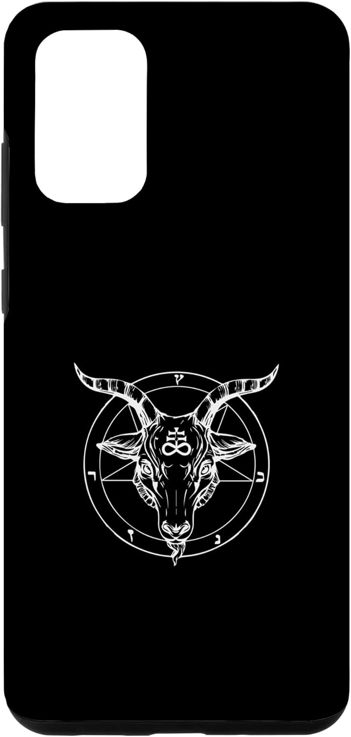 Galaxy S20+ Baphomet Ritual Pentagram True Satanic Occult Case