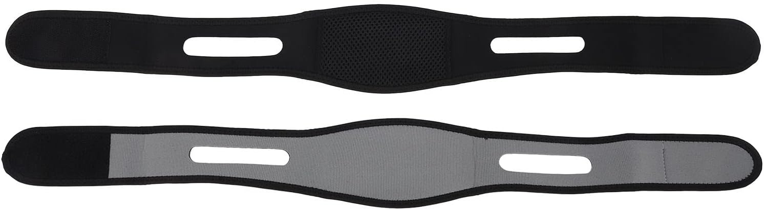 CPAP – Correa de barbilla anti ronquidos para usuarios de CPAP, cinturón de soporte de mandíbula ajustable, correa de levantamiento de barbilla