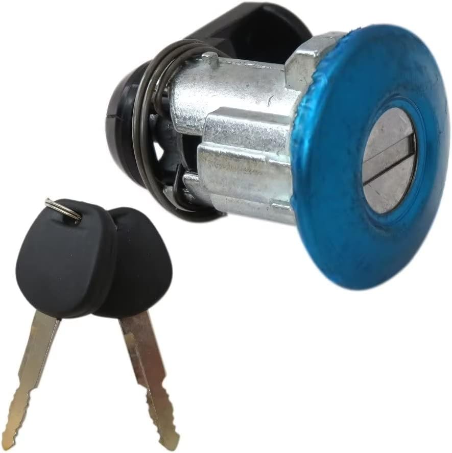 69058-35140, 69058-26030, 69058-34020 Cilindro de cerradura de puerta de combustible y 2 llaves compatibles con Toyota Tundra Base 2001 Pickup de