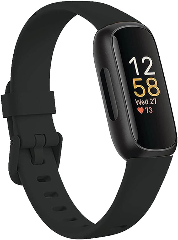 Baaletc Compatible con Fitbit Inspire 3 bandas para hombres y mujeres, pulsera deportiva de silicona suave para Inspire 3, S y grande