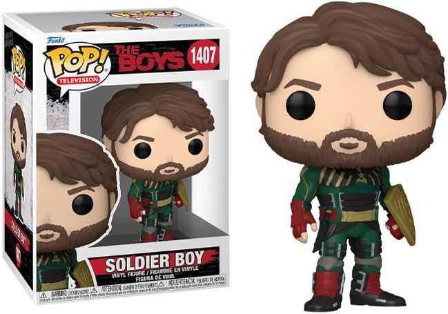 POP The Boys – Figura de vinilo Funko de soldado (incluye funda protectora de caja compatible), multicolor, 3.75 pulgadas