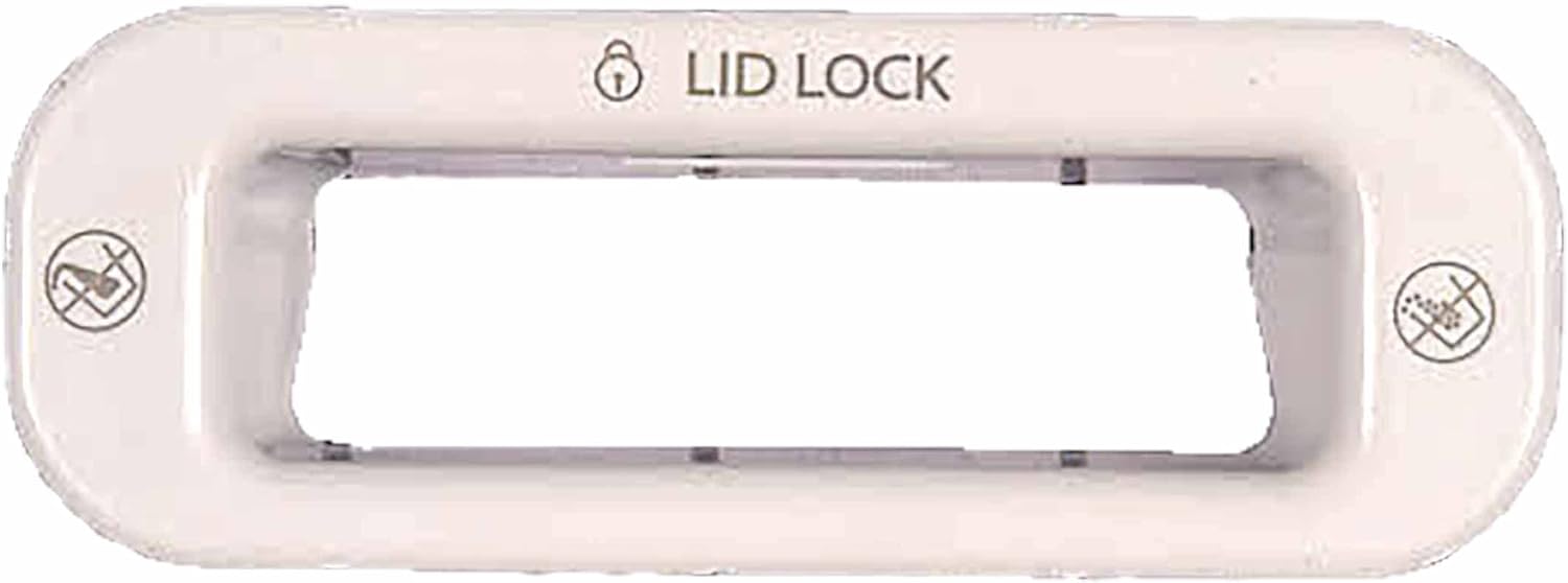 Whirlpool Bisel de bloqueo de la tapa de la lavadora W11237157