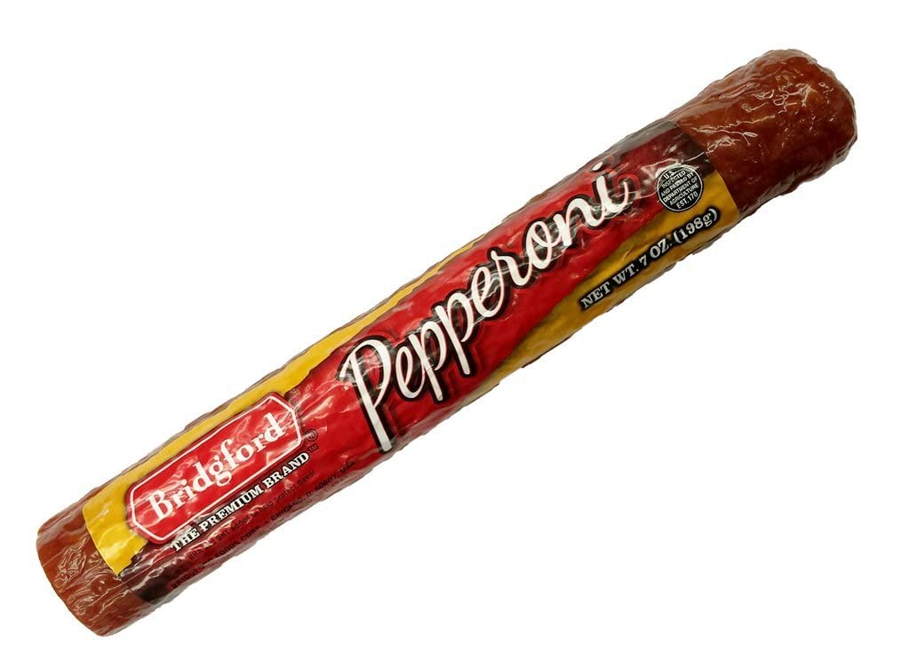 Paquete de 3 palitos gourmet de pepperoni del viejo mundo de 7 onzas, alto en proteínas, keto, listo para comer