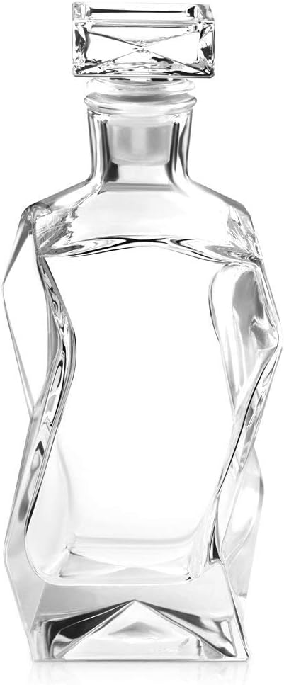Maverton Juego de decantador de whisky con 6 vasos para hombre – Dispensador de licor personalizado para él – Jarra de whisky para cumpleaños –