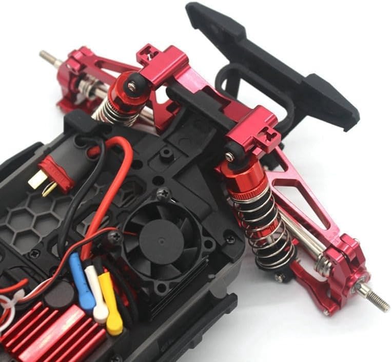 Compatible con piezas de automóvil Hyper GO RC, accesorios de actualización de metal, traje de uso vulnerable con soportes de choque, para automóvil