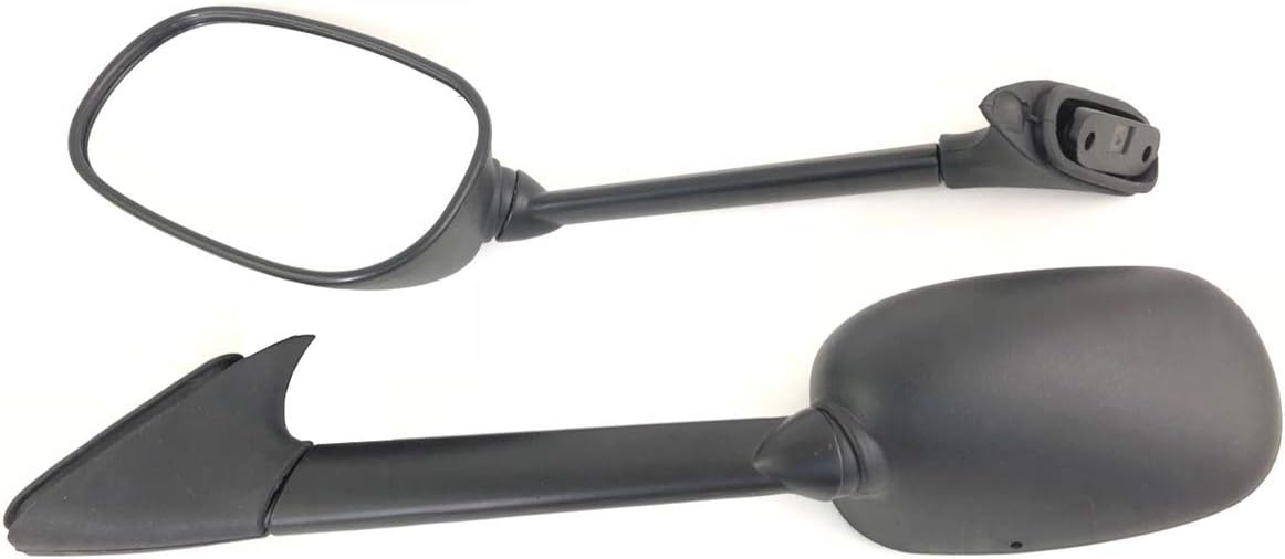 Espejo de motocicleta para Yamaha T-MAX 500 largo vástago retrovisor lateral Espejos para XP 500 T-MAX500 TMAX 500 2008 2009 2010 2011