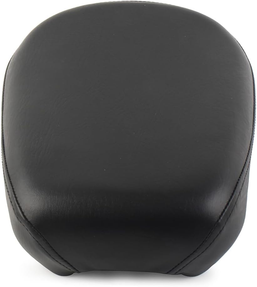 LIRU – Cojín para asiento de pasajero trasero de motocicleta para Yamaha XVS 650 1998-2010, V-Star 650 1998-2010, negro