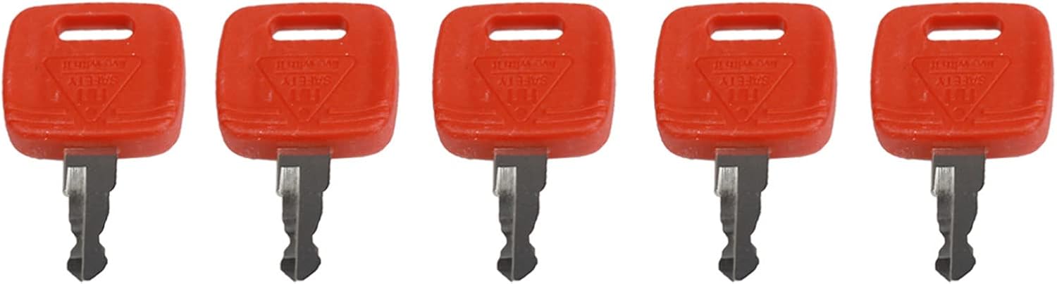 10 llaves de encendido RE183935 RE71557 reemplazo de llave para JD Farm Tractor 3120 3320 3720 4210 4320 4510 4710 5045E 5103 5203 7130 7230