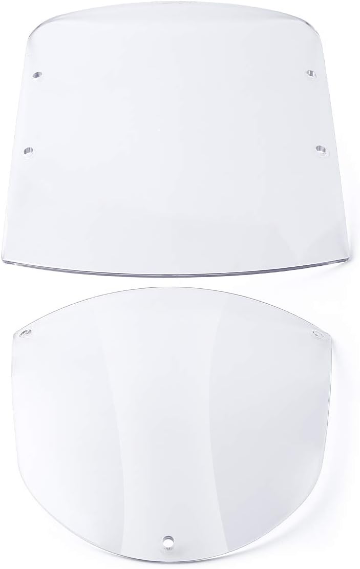 Kit de carenado transparente para parabrisas XMT-Moto para Harley 1988 y posteriores XL, 1986-1994 FXR y Dyna 1995-2005