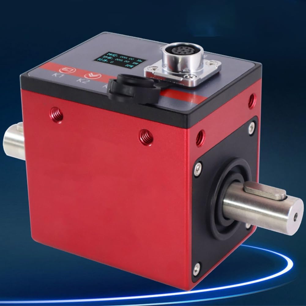 Sensor de par giratorio digital ATO, sensores de par dinámicos de 1 Nm con pantalla LCD para medición de velocidad del motor, señal de salida  5 V