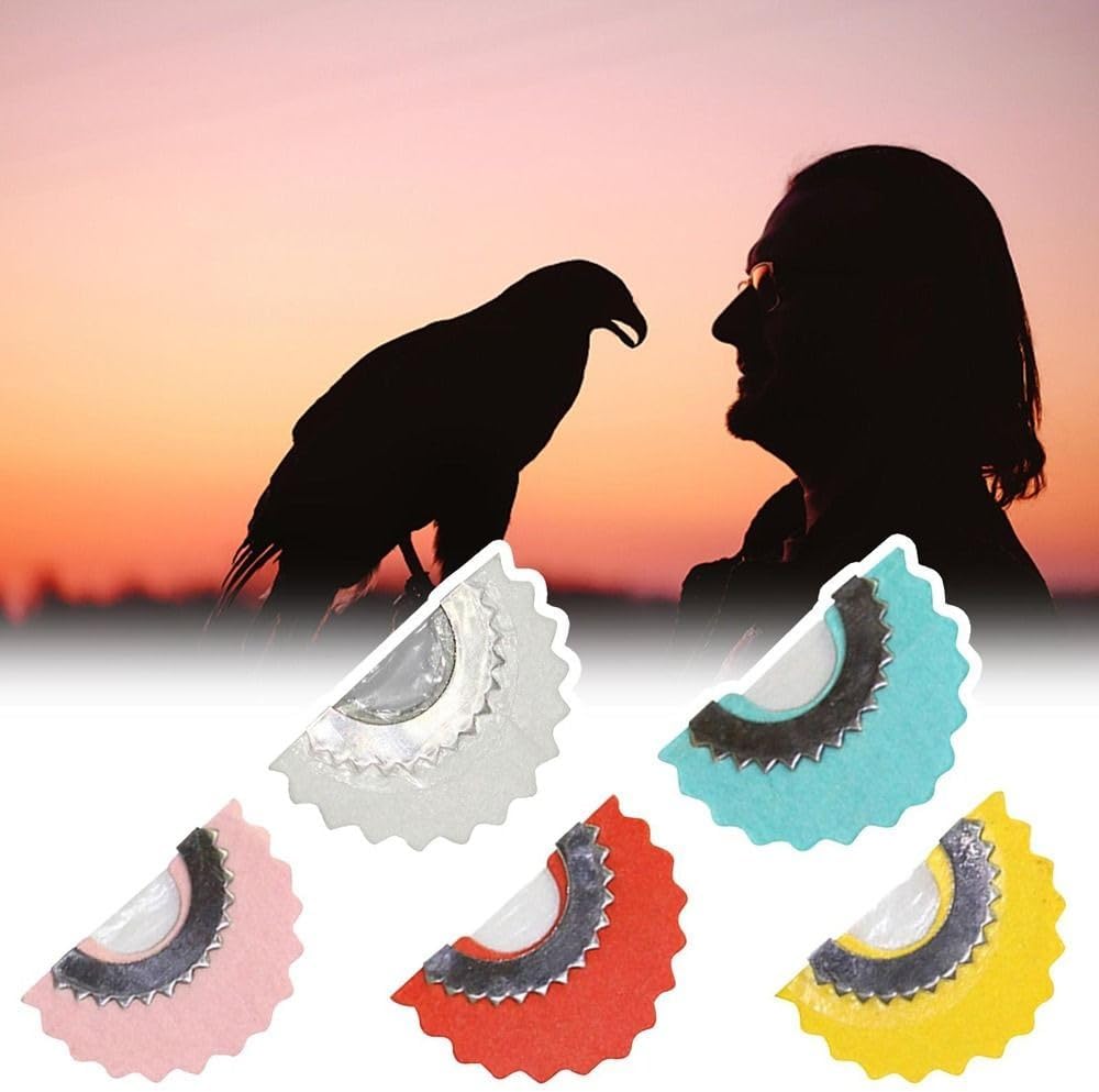 Novedosos juguetes de silbato de pájaro, lengua original de pájaro mágico que llama, trucos orales, broma y tuiteo, juguetes para regalo (amarillo)