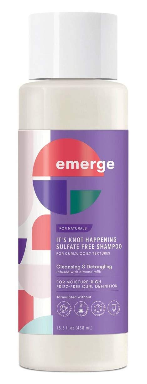 Emerge For Naturals Champú It’S Knot Happening sin sulfatos 15.5 onzas (15.5 fl oz)