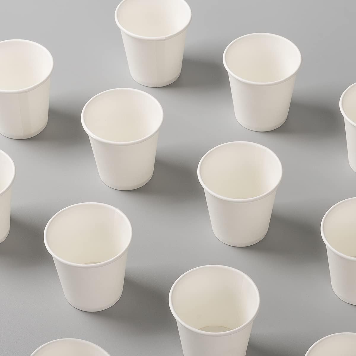 PakTalk Paquete de 400 vasos de papel de 3 onzas líquidas, tazas de café expreso blanco, vasos desechables para lavamanos, tazas de papel pequeñas
