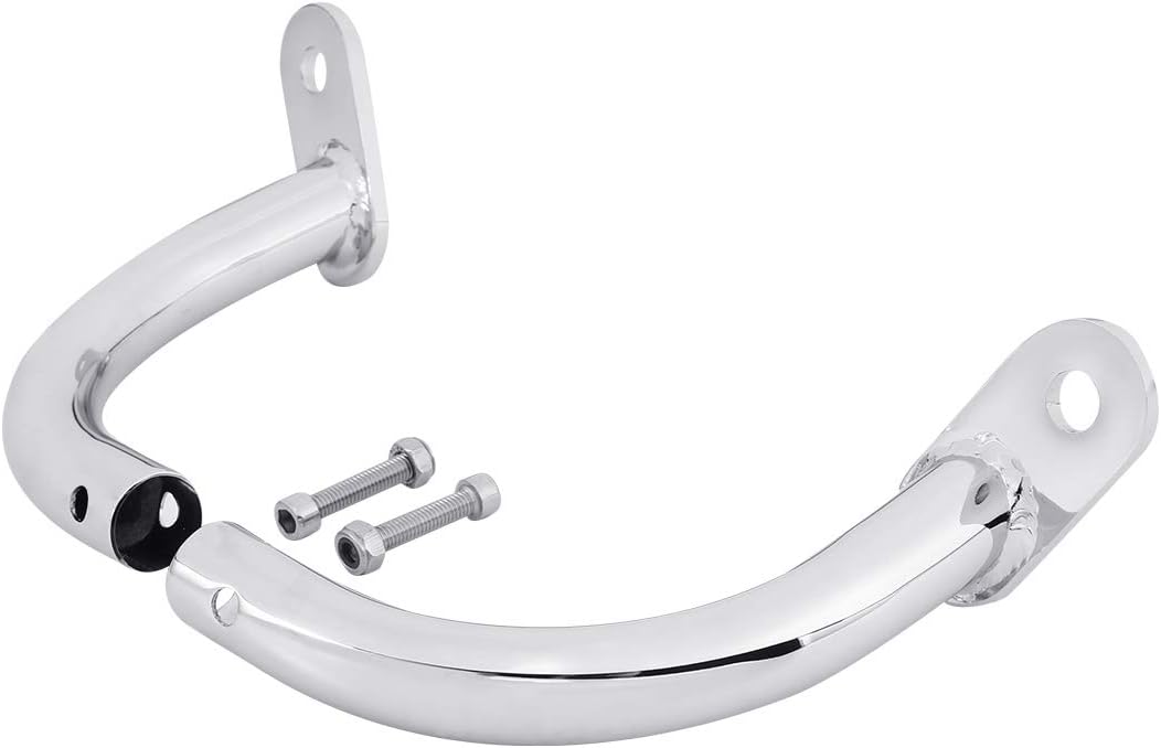 XMT-MOTO Soporte eliminador de alforjas para Harley Davidson Touring Electra Glide FLHT 1997-2008, cromado