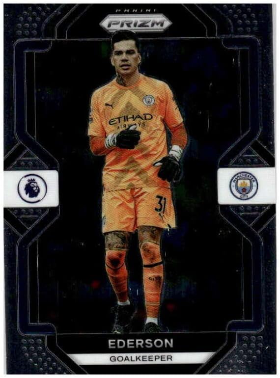 2022-23 PANINI PRIZM PREMEIR LEAGUE #2 EDERSON MANCHESTER CITY SOCCER OFFICIAL TRADING CARD OF THE PRO