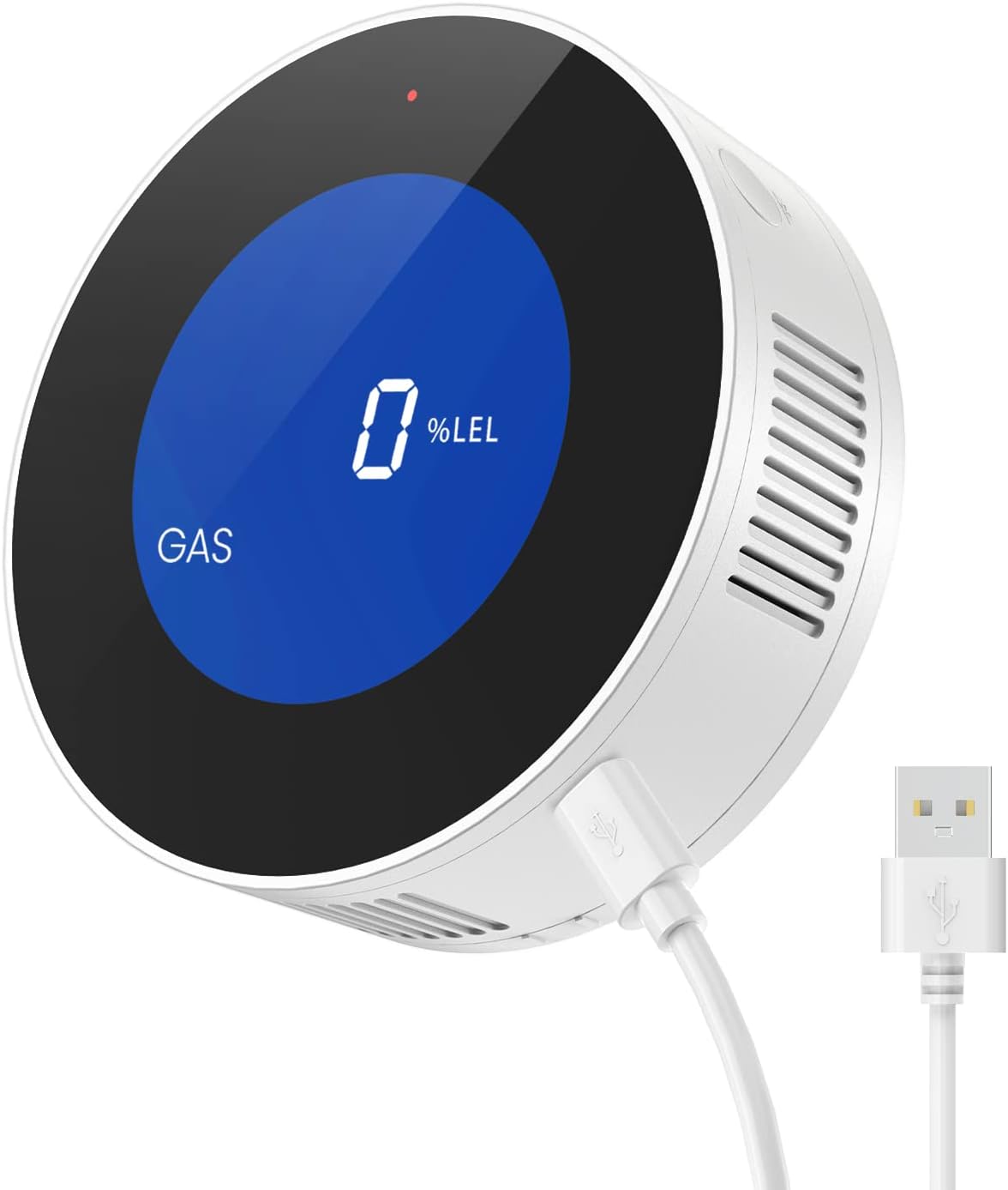 Detector de gas natural 3.0 para el hogar, pantalla digital de gran precisión. Alarma de gas naturaldetector de propano para cocina, cámper,