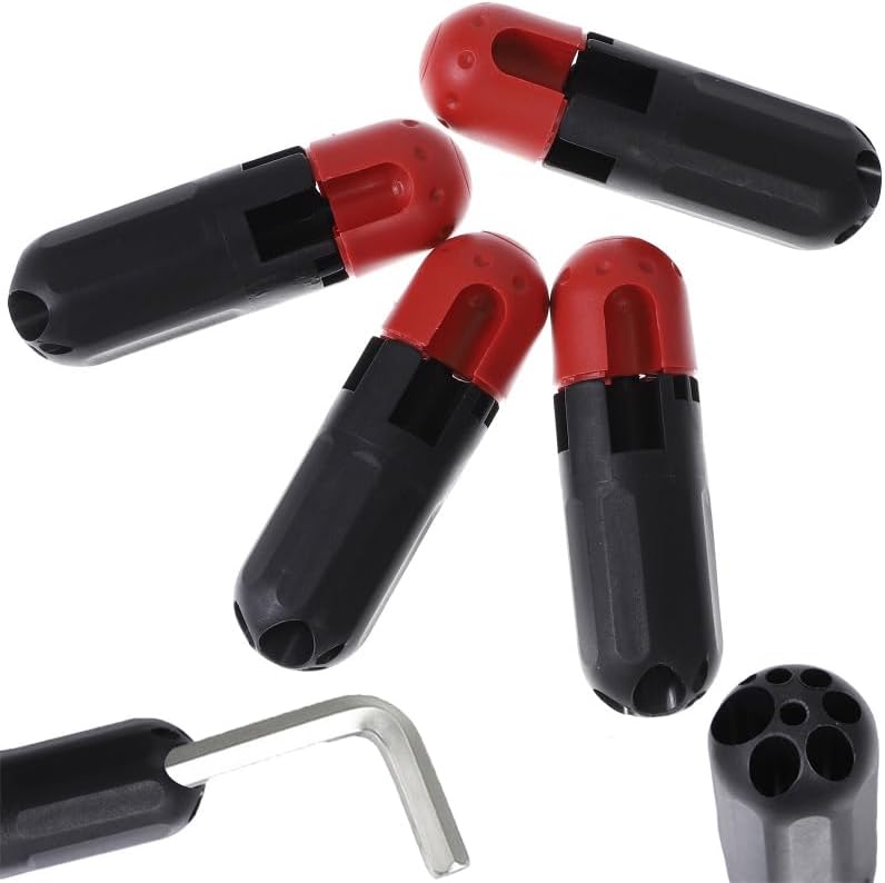Paquete de 3 llaves hexagonales, mango auxiliar, llave Allen hexagonal, barra de extensión de varilla de extensión para mango en T, adaptador de