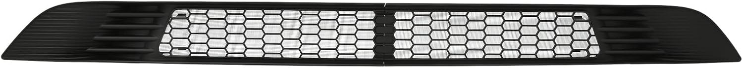 Rejilla de parachoques delantero para automóvil, 2 piezas, malla de rejilla de ventilación de parachoques negro brillante, repuesto para Tesla