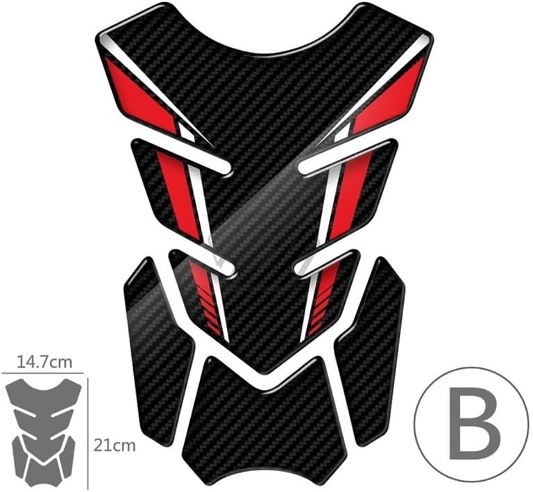 Tank Pad Stickers for Kaw&asaki Ve&rsys 650 1000 X300 Ve&rsys-X Carbon-Look Motorcycle Tank Pad Protector Sticker