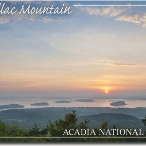 Imán para refrigerador Cadillac Mountain Acadia National Park, Maine, tamaño 2.5 x 3.5 pulgadas Imán para refrigerador Cadillac Mountain Acadia National Park, Maine, tamaño 2.5 x 3.5 pulgadas