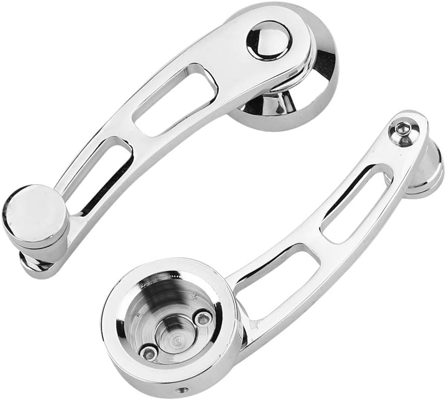 Qiilu Mango pequeño para tornillo hexagonal, 2 piezas de manivela para ventana de coche, accesorio de coche para modelos antiguos de Chevrolet