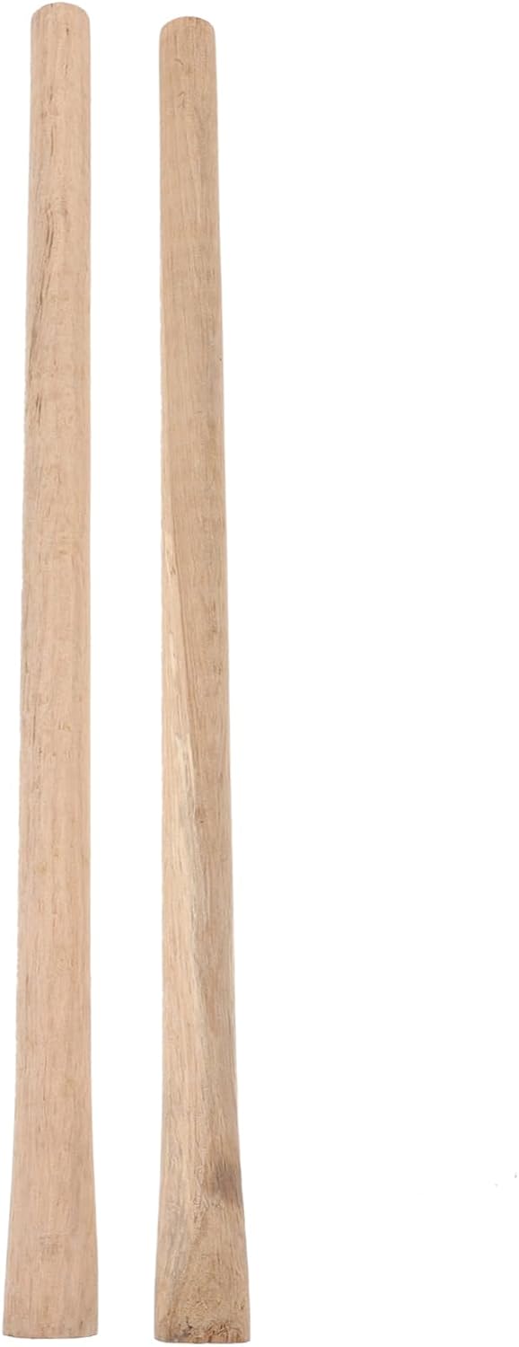 Yardwe Mango de madera maciza, mango de martillo de trineo, mango de madera, mango de hacha, mango de repuesto, mango de madera, mango de pala,