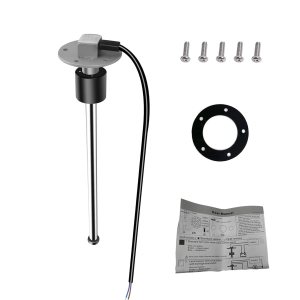 Wonfly Unidad emisora de combustible inoxidable, 240  33 ohmios, 11 pulgadas (11.0 in), unidad de envío de tanque de combustible para barco marino, Wonfly Unidad emisora de combustible inoxidable, 240  33 ohmios, 11 pulgadas (11.0 in), unidad de envío de tanque de combustible para barco marino,