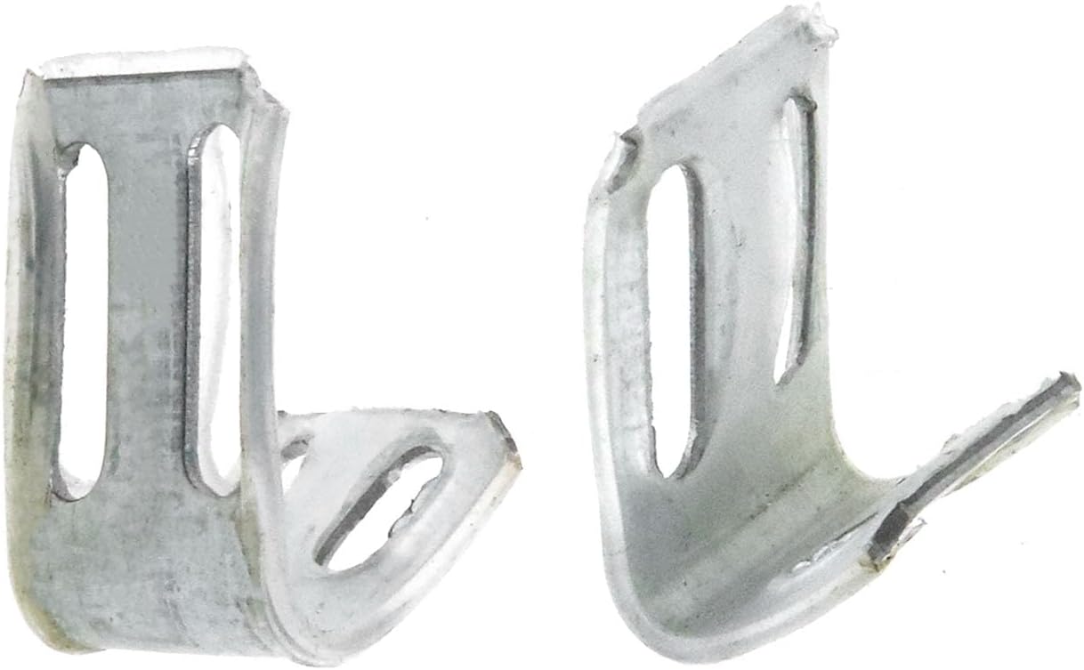 E-outstanding 25pcs alargado medio juego de goma hebilla de clip de resorte para conectar muebles sofá accesorios de hardware 26X20mm cuatro agujeros