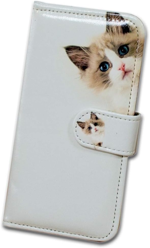 Bcov Funda para Galaxy A21, diseño de gato marrón con tapa para Samsung Galaxy A21 2020