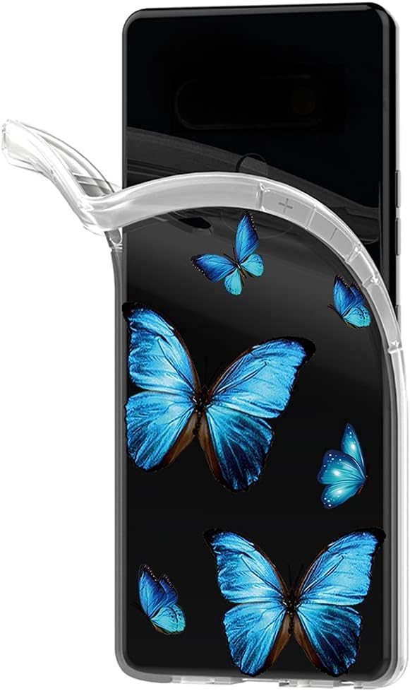 Funda para Galaxy S10 Plus (no compatible con S10 5G), Samsung S10 Plus Linda, funda transparente y flexible de TPU de silicona de goma suave para