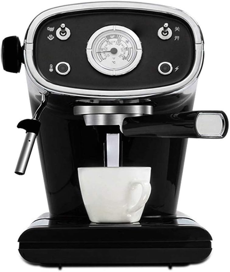 SOVORM Cafetera, máquina de café semiautomática, máquina de espresso, cafetera de alta presión, aspecto clásico, forma hermosa