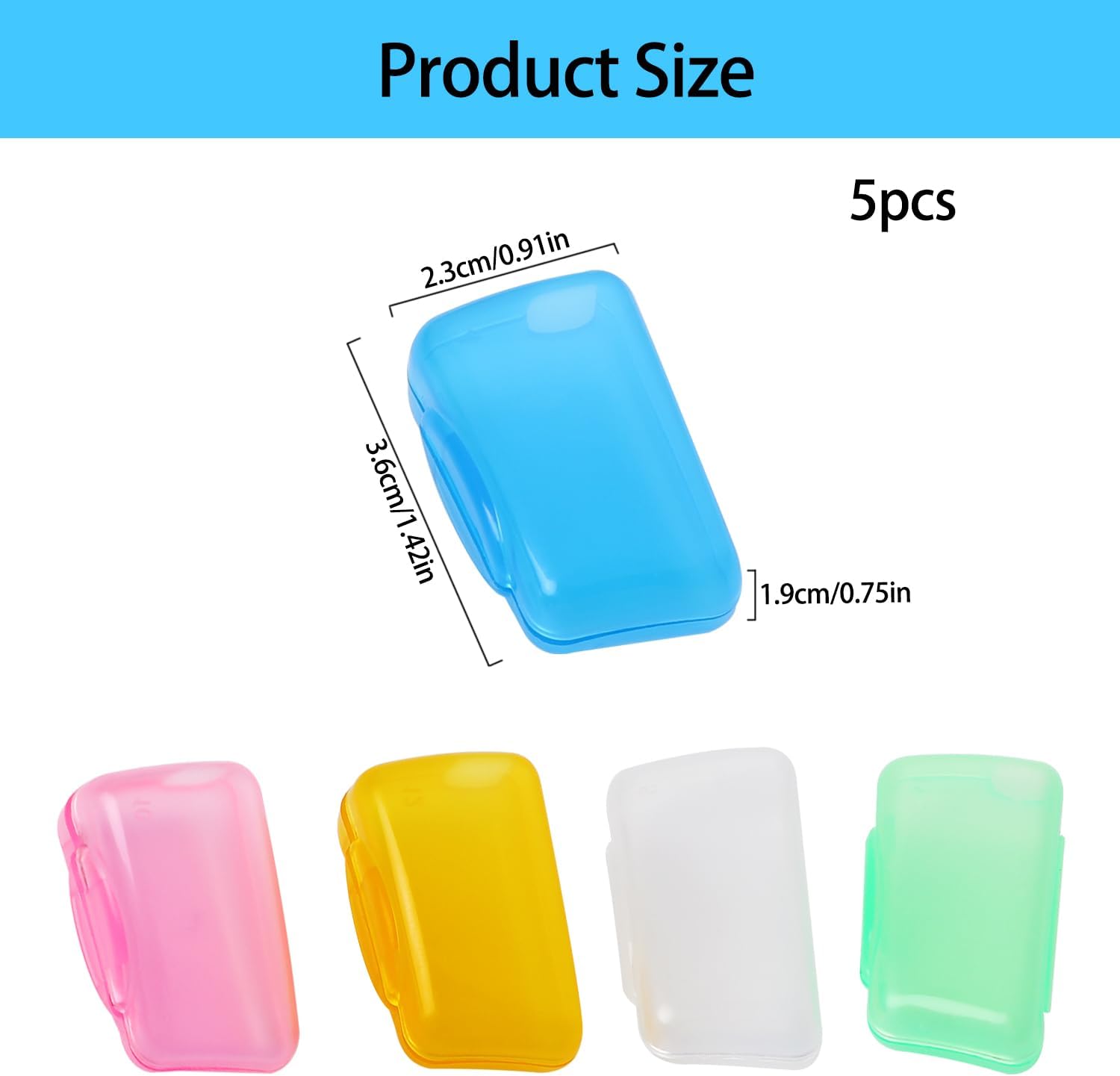 5 tapas de viaje para cepillos de dientes, fundas portátiles para cepillos de dientes, funda protectora para cepillo de dientes, soporte de cabeza
