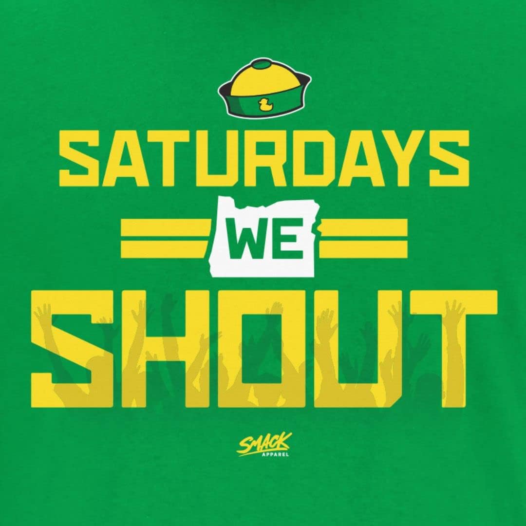 Smack Apparel Saturdays T-Shirt for College Fans (SM-5X)