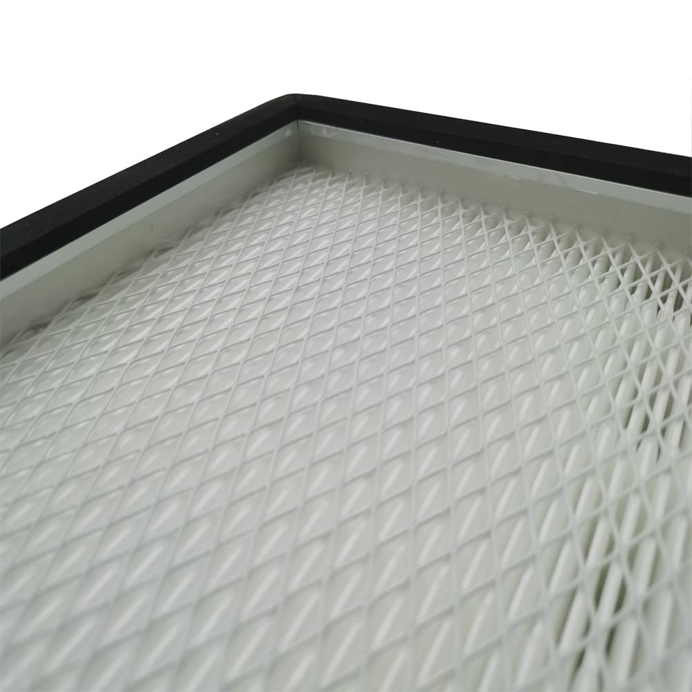 Filtros de reemplazo de filtro de alta eficiencia HEPA 22.44 × 22.44 × 3.15 in para banco limpio de flujo de aire de campana de flujo laminar